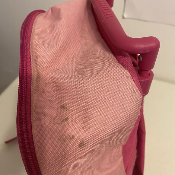 Girl Novelty Disney Princess Mini Suitcase Rolling Backpack 4x12” School Travel - Picture 13 of 13